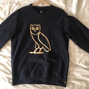 Authentic OVO Golden Owl Crewneck